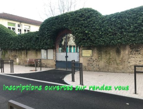 Inscriptions rentrée 2025-2026